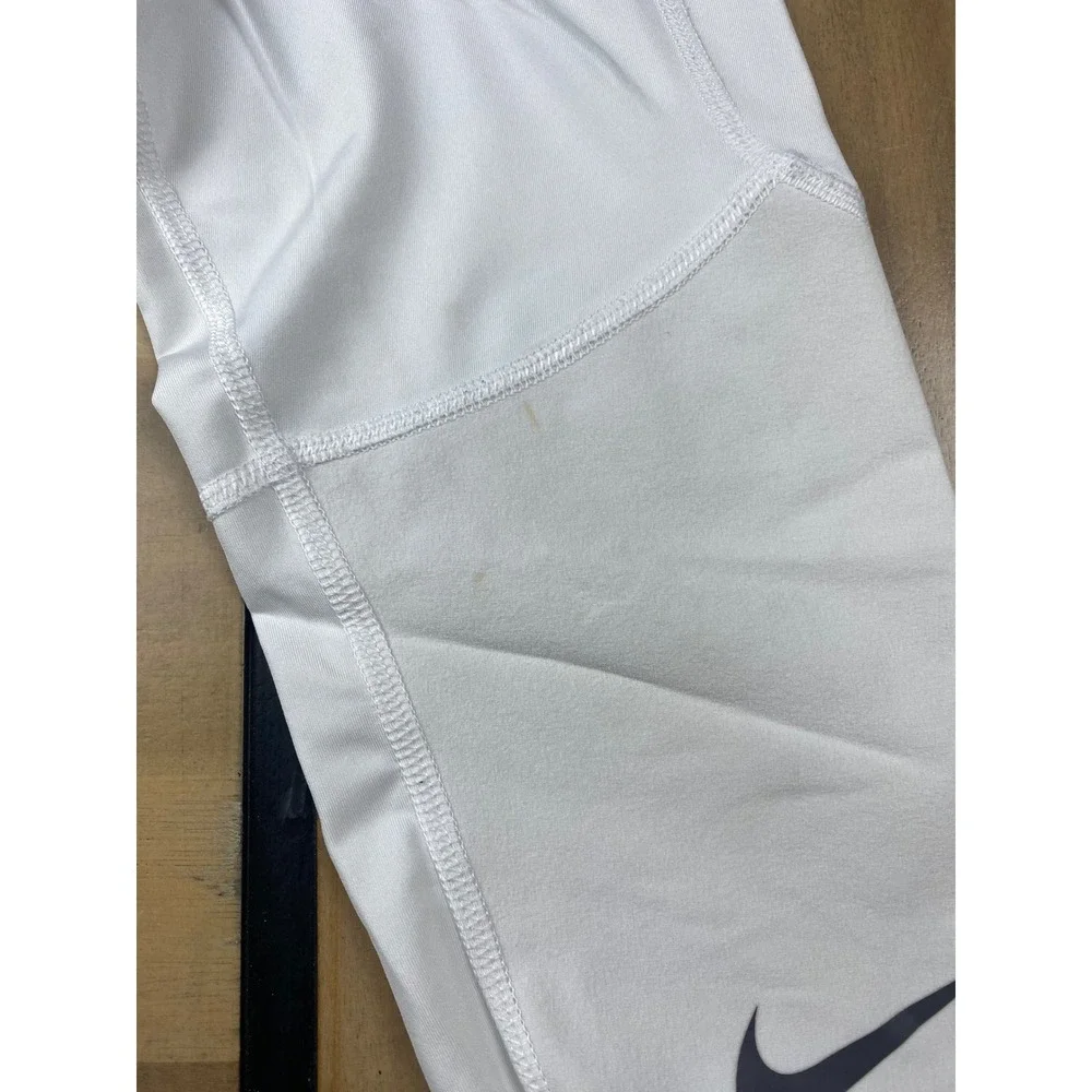 Nike Pro Dri-FIT Training Tights Compression Athletic White Kids‎ Medium